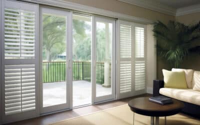 Plantation Shutters for Sliding Glass Doors: The Stylish & Practical Choice for Tampa Bay Homes